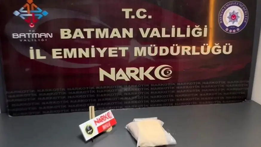 Batman'da uyuşturucu operasyonu: 2 tutuklama