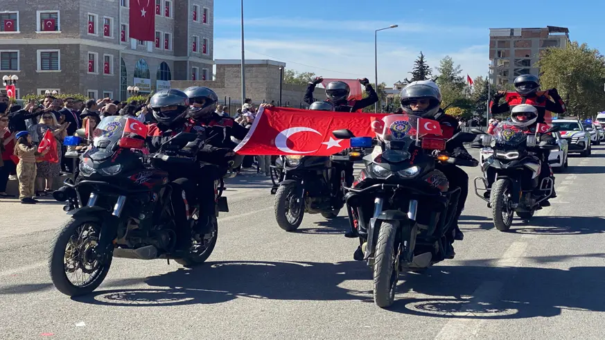 Adıyaman'da Cumhuriyet coşkusu 