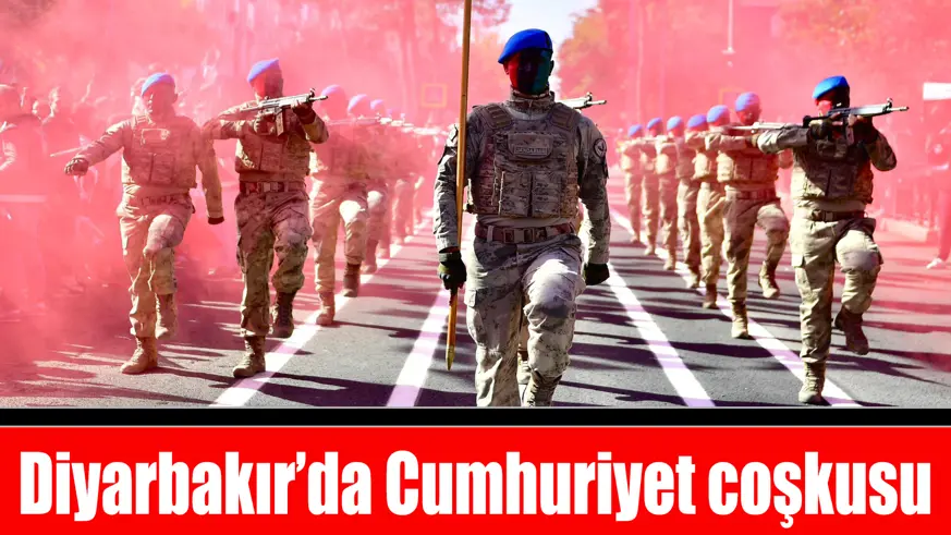 Diyarbakır’da Cumhuriyet coşkusu