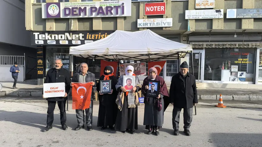 Acılı ailelerin evlat nöbeti 176’ncı haftaya girdi