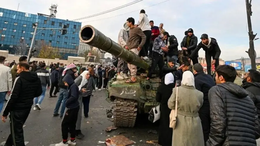 Muhaliflerin kontrol sağladığı Şam’da sevinç gözyaşları