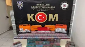 İzmir’de 20 ayrı kaçakçılık operasyonu