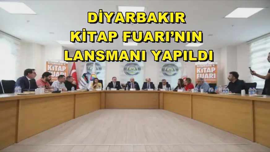 Diyarbakır Kitap Fuarı’nın Lansmanı Yapıldı