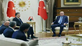 Erdoğan, IKBY Başkanı Barzani’yi kabul etti