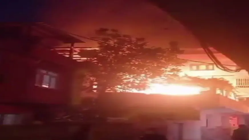 Diyarbakır’da korkutan yangın