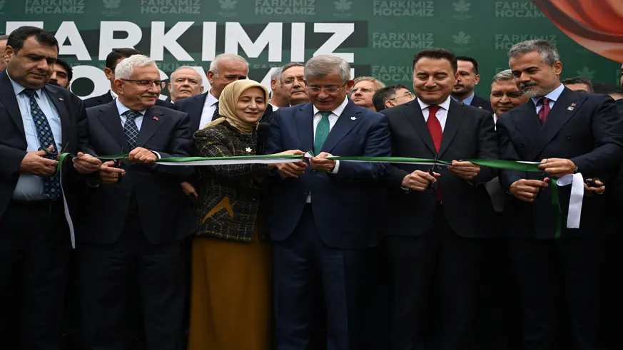 Gelecek Partisinin yeni genel merkezi açıldı