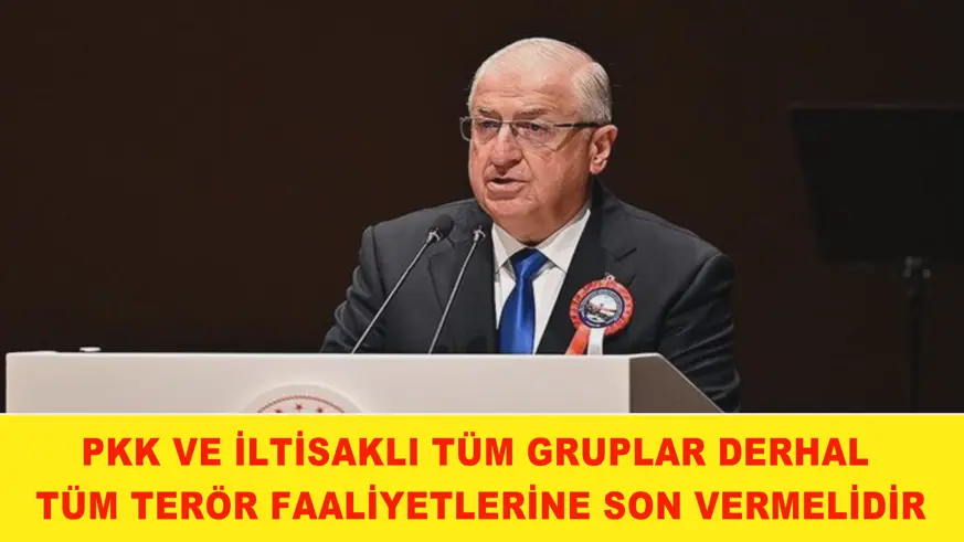 PKK ve iltisaklı tüm gruplar derhal tüm terör faaliyetlerine son vermelidir