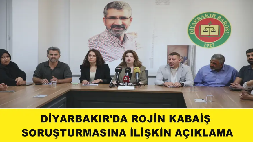 Rojin Kabaiş soruşturmasına ilişkin açıklama