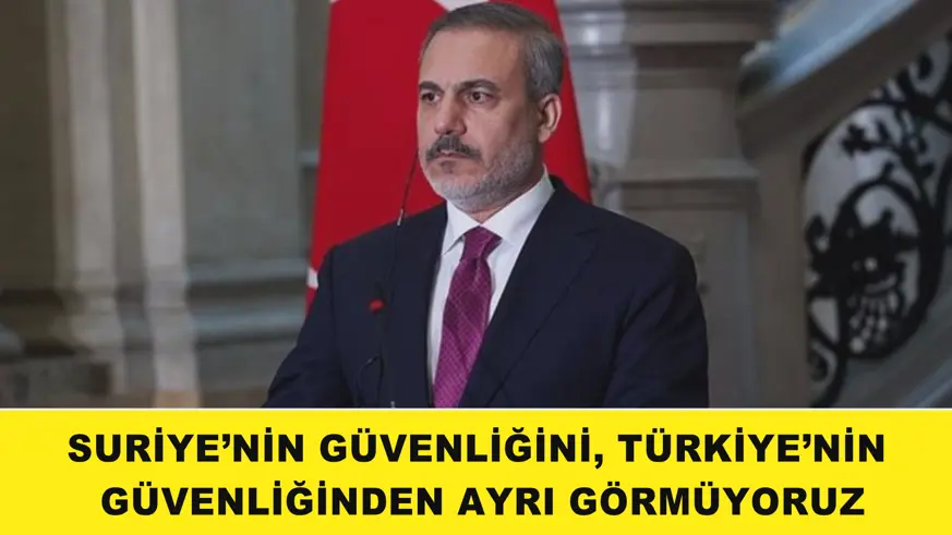 Suriye’nin güvenliğini, Türkiye’nin güvenliğinden ayrı görmüyoruz