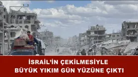 İsrail’in çekilmesiyle büyük yıkım gün yüzüne çıktı