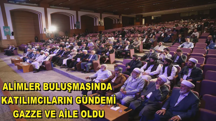 Alimler buluşmasında katılımcıların gündemi Gazze ve aile oldu