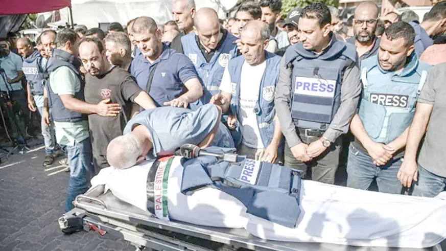 Gazze'de 2023'ten bu yana 255 gazeteci hayatını kaybetti