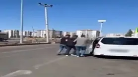 Hapis cezası bulunan şahsı TikTok yayını ele verdi