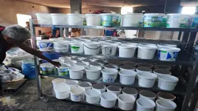 Şanlıurfa'da tüketime uygun olmayan 1 ton süt imha edildi