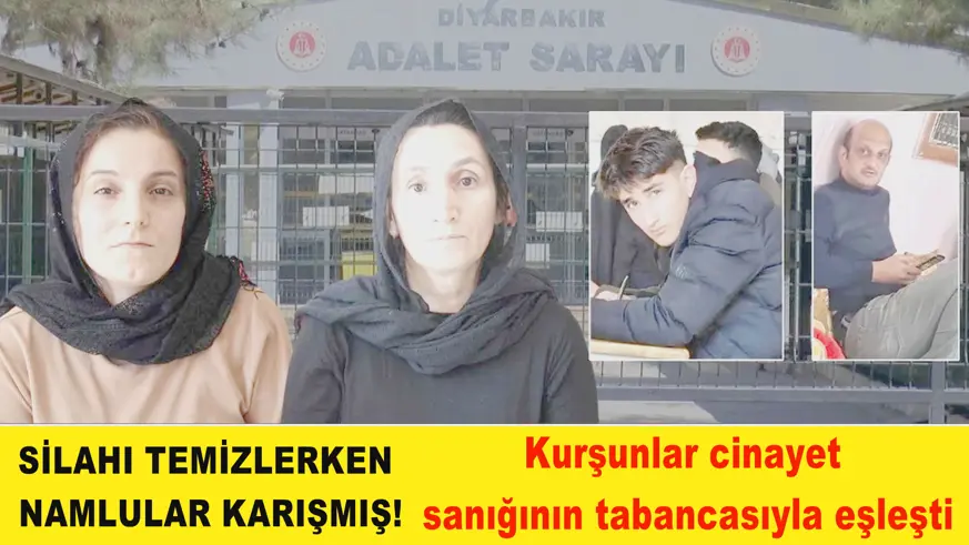 Silahı temizlerken  namlular karışmış!