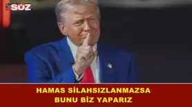 Hamas silahsızlanmazsa, bunu biz yaparız