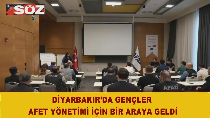Diyarbakır’da gençler afet yönetimi için bir araya geldi
