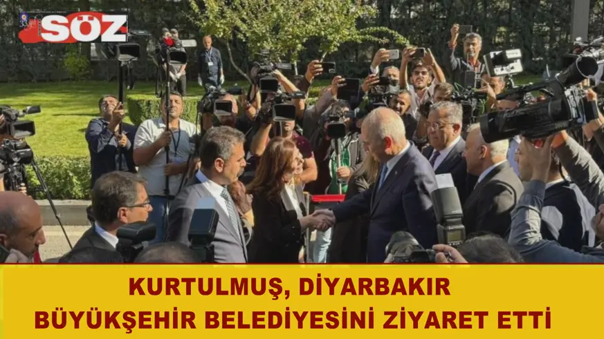 Kurtulmuş, Diyarbakır Büyükşehir Belediyesini ziyaret etti