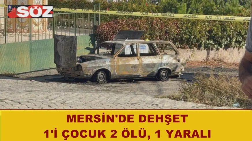 Mersin'de dehşet