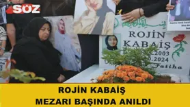 Rojin Kabaiş mezarı başında anıldı