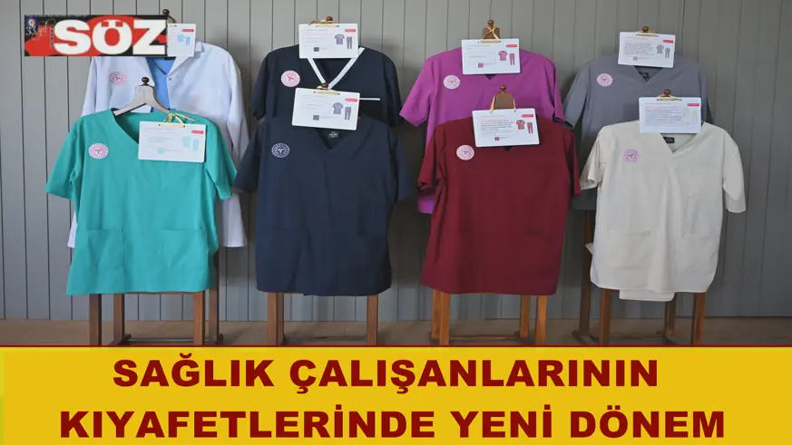 Sağlık çalışanlarının kıyafetlerinde yeni dönem