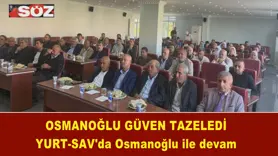 YURT-SAV'da Osmanoğlu ile devam