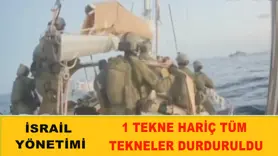 1 tekne hariç tüm tekneler durduruldu
