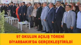 97 okulun açılış töreni Diyarbakır'da gerçekleştirildi