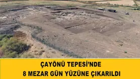 Çayönü Tepesi’nde 8 mezar gün yüzüne çıkarıldı