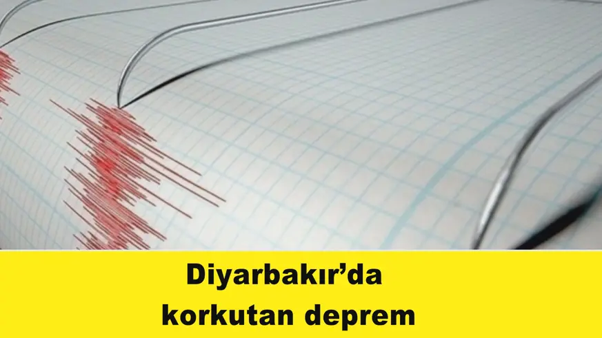 Diyarbakır’da korkutan deprem