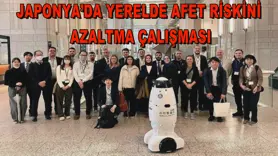 JAPONYA’DA YERELDE AFET RİSKİNİ  AZALTMA ÇALIŞMASI