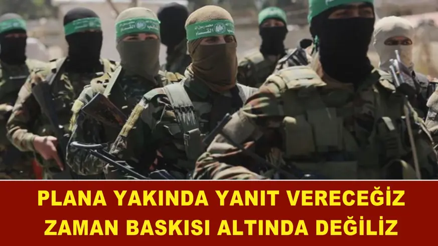 Trump’ın planına yakında yanıt vereceğiz