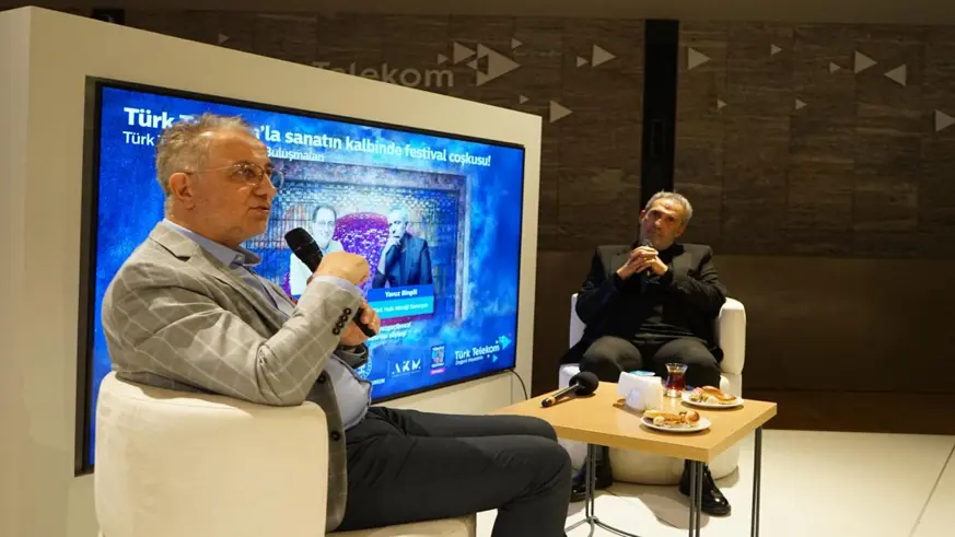 Yavuz Bingöl, söyleşiye katıldı