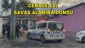 Cenaze evi savaş alanına döndü