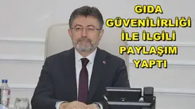 Gıda güvenilirliği ile ilgili paylaşım yaptı