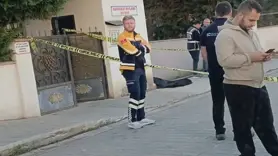 Eşini sokak ortasında öldürdü