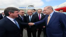 Erdoğan, TDT Zirvesi'ne katılmak üzere Azerbaycan'da