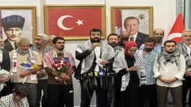 Alıkonulan 15 Türk aktivist İstanbul’a geldi