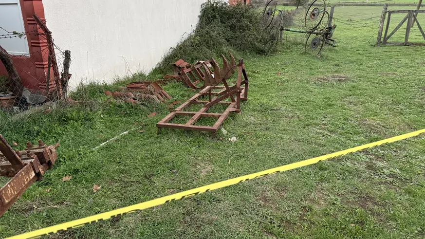 Oyun oynarken üzerine saban devrilen çocuk öldü