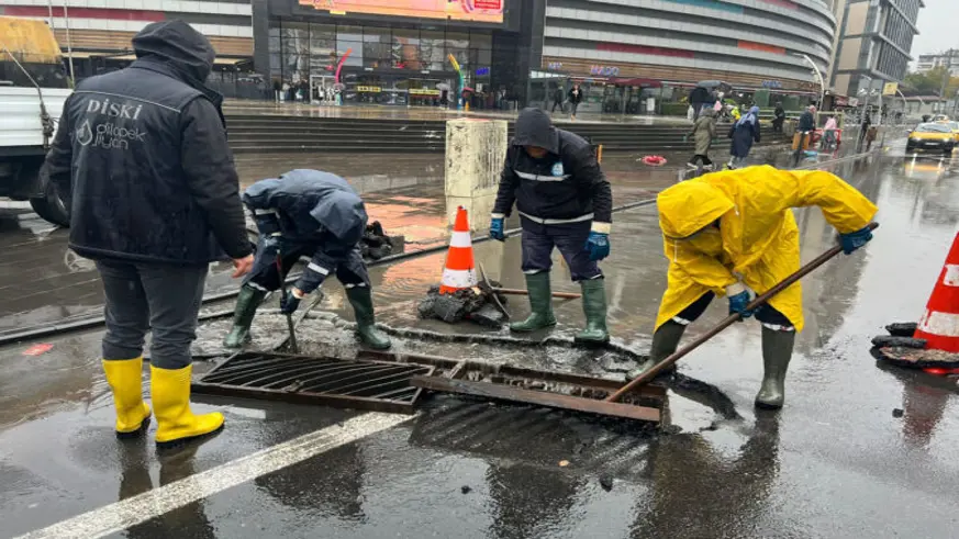 DİSKİ ’den yağış alarmı