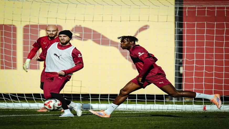 Galatasaray, Gençlerbirliği maçı hazırlıklarına devam etti
