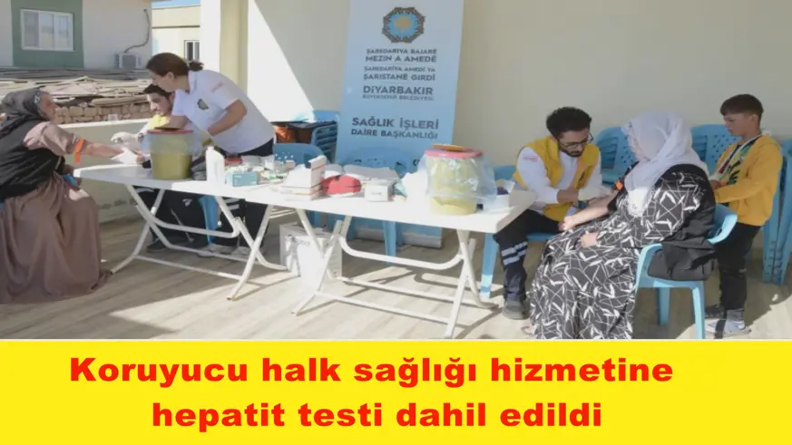 Koruyucu halk sağlığı hizmetine  hepatit testi dahil edildi