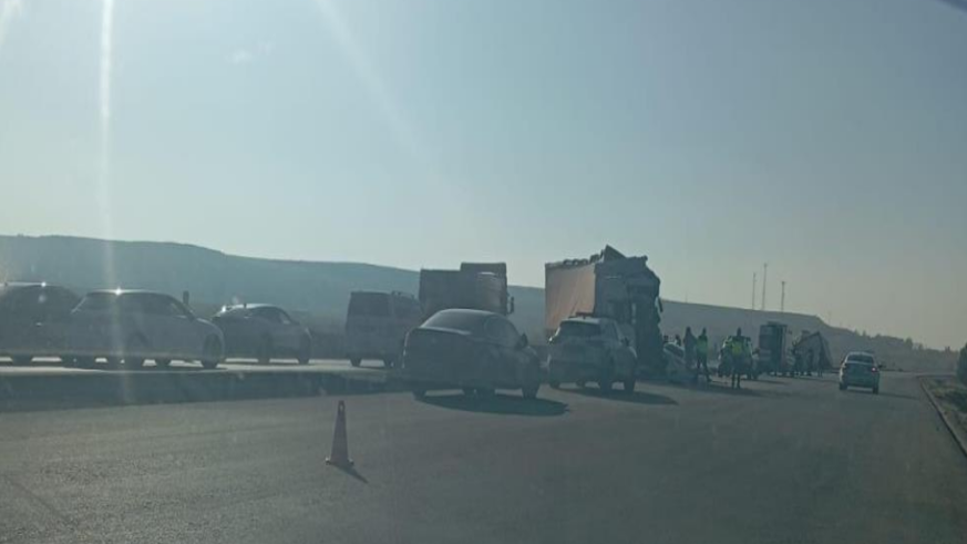 Diyarbakır'da zincirleme trafik kazası