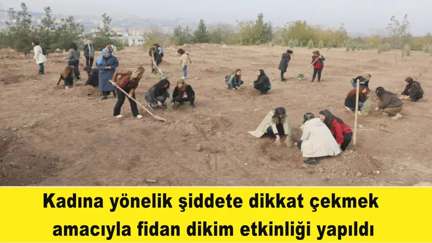 Fidan dikim etkinliği yapıldı