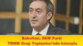 Bakırhan, DEM Parti TBMM Grup Toplantısı'nda konuştu