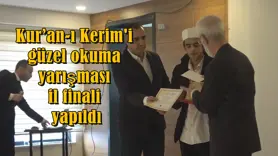 Kur’an-ı Kerim'i güzel okuma yarışması il finali yapıldı