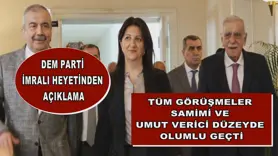 DEM Parti İmralı heyetinden açıklama