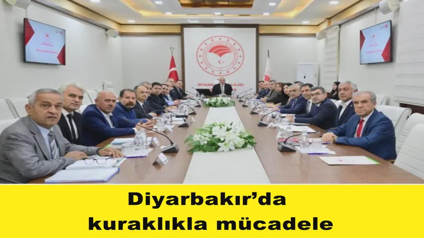 Diyarbakır’da  kuraklıkla mücadele