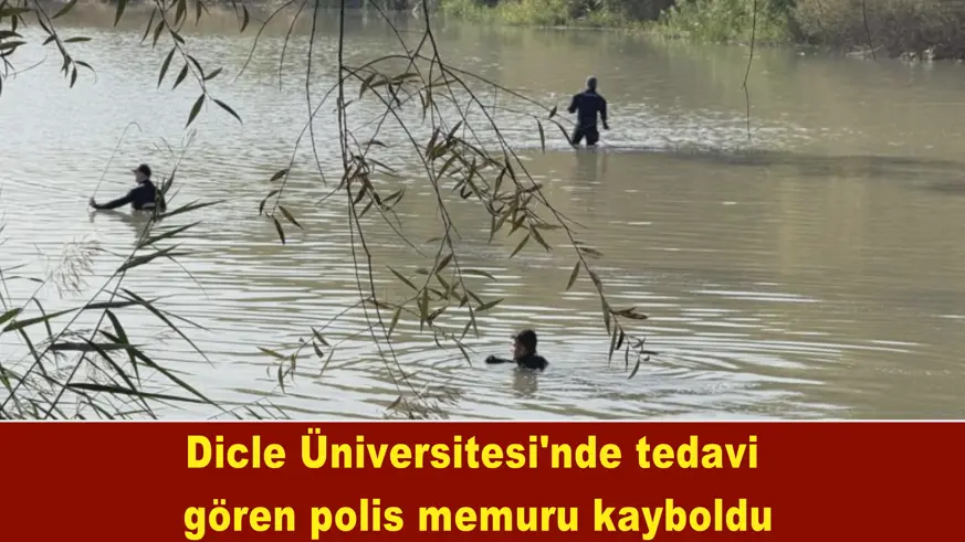 Dicle Üniversitesi'nde tedavi  gören polis memuru kayboldu