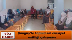 Çüngüş’te toplumsal cinsiyet  eşitliği çalışması